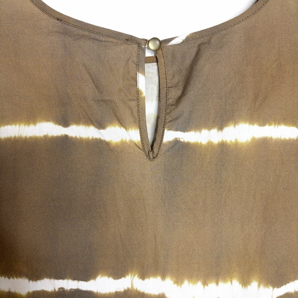 Anthropologie Corey Lynn Calter Tunic Dress S Brigid Brown Tie Dye Boho Mini - Picture 7 of 10